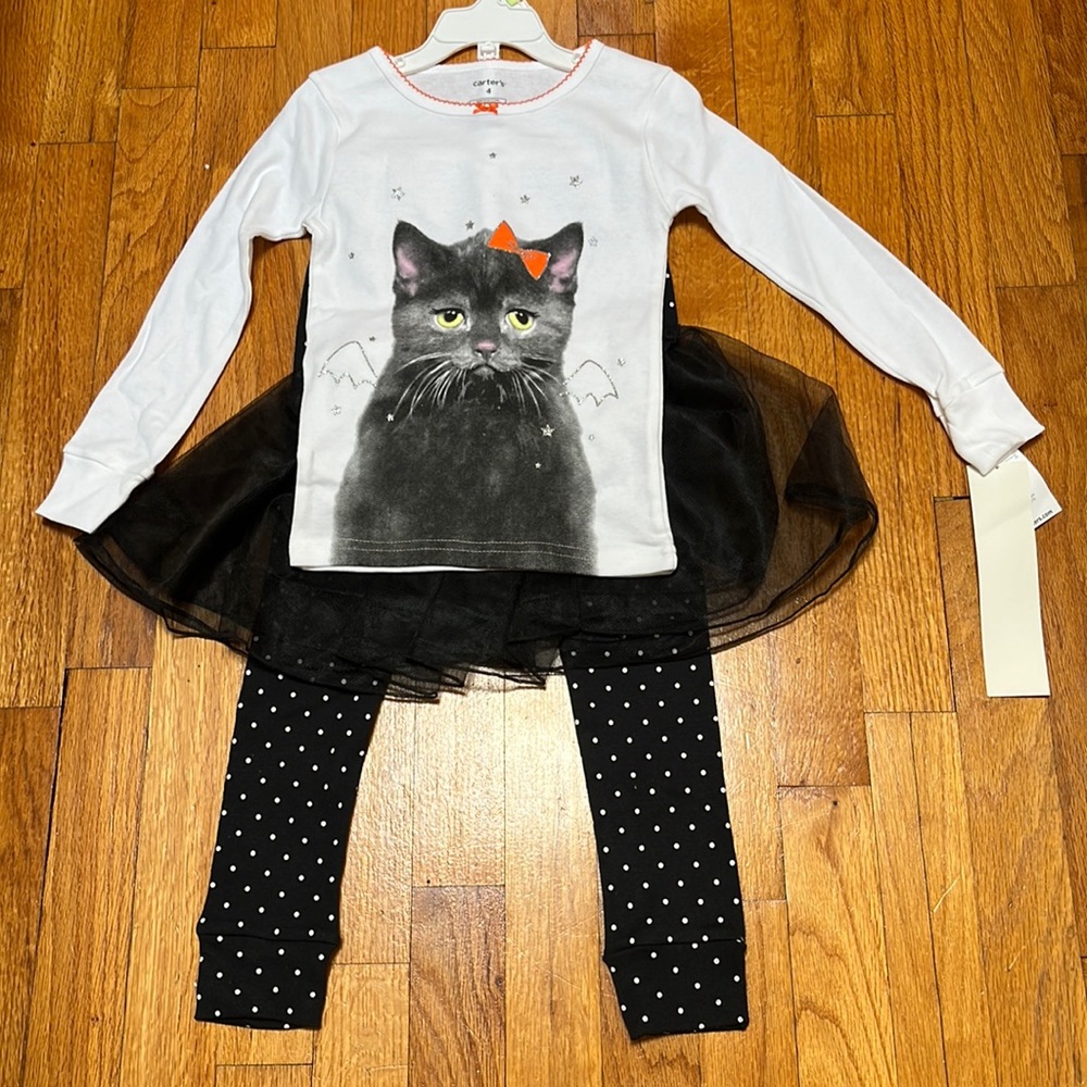 Girl’s 3pc Pajamas Set Size 4 - Carter’s